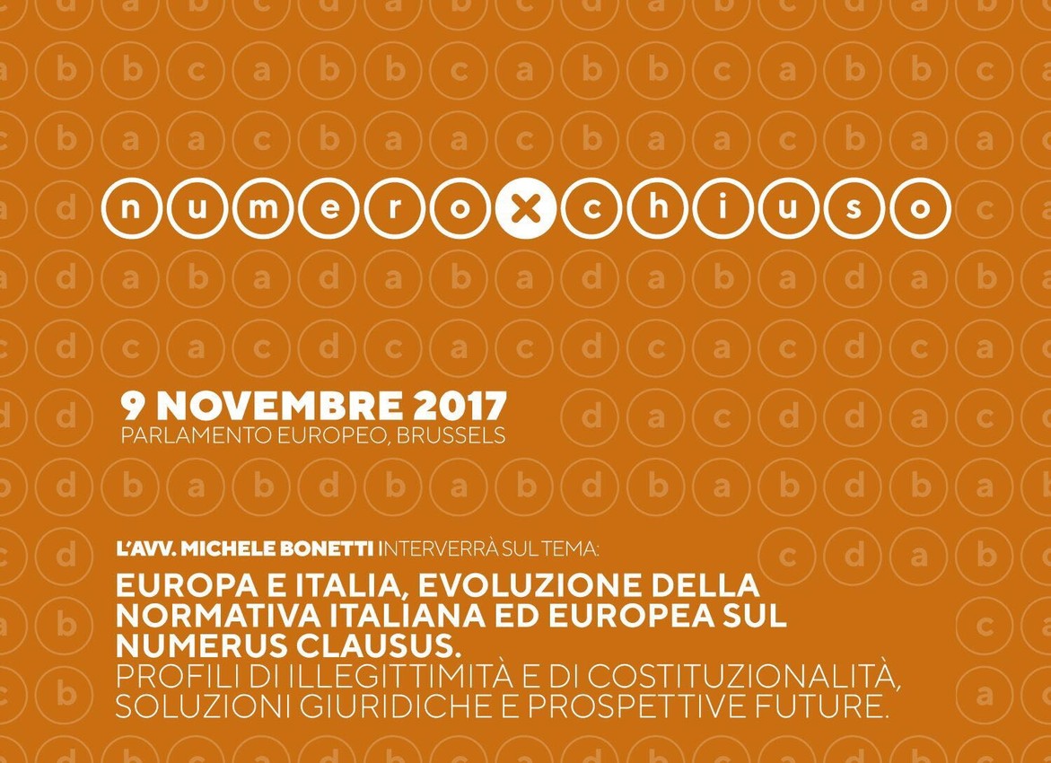 Portiamo il Numero Chiuso al parlamento europeo